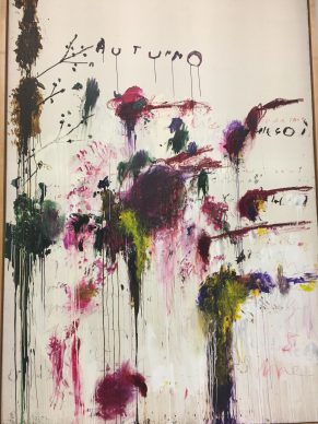 Cy Twombly at the Pompidou: An outstanding retrospective which will not travel after Paris