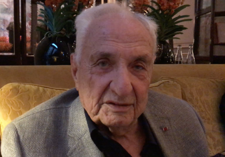 Tribute to Frank Gehry: “I hope people will have loved what I have created. It was all done with a great deal of love.”