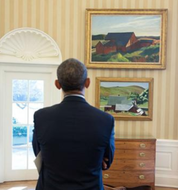Edward Hopper: Explore the American painter’s landscapes, like Barack Obama