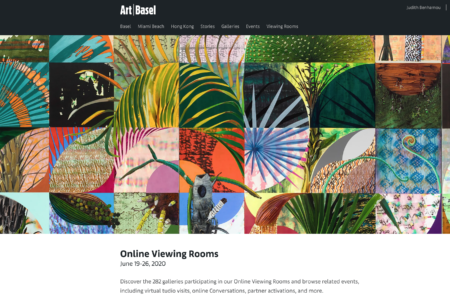 Art Basel online: artworks in the millions of dollars flood the internet