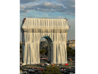 L’Arc de Triomphe Wrapped: Christo is brought back to life for fifteen days
