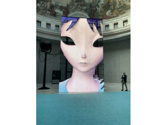 Bourse de Commerce, Paris. Philippe Parreno has created a masterpiece: the artwork for the ultra-present