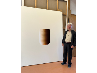 A meeting with Lee Ufan in his Japanese studio