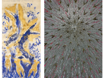 Yves Klein and his granddaughter Seffa Klein: a dynasty of artists inspired by space